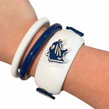 Load image into Gallery viewer, Go Cougs© (Wide) Bangle - 3 Size Options