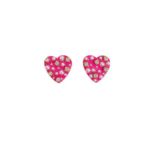 Load image into Gallery viewer, Annie Heart Studs©