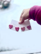 Load image into Gallery viewer, Annie Heart Studs©