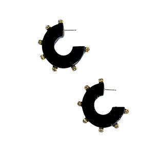 Carrie Hoops© - 12 Color Options