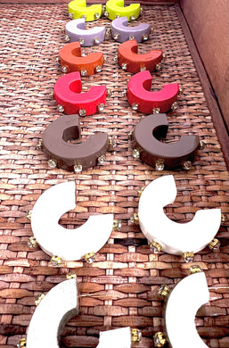 Carrie Hoops© - 9 Color Options