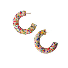 Load image into Gallery viewer, Dot Hoop© - 3 Size Options