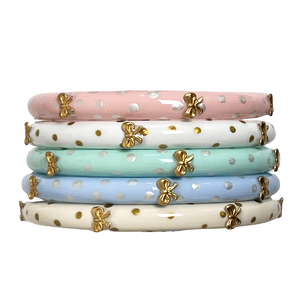 Eloise Bow Bangles© - 5 Color Options