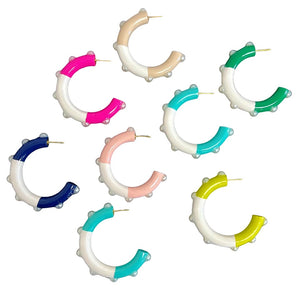 Gabi Hoops© - 12 Color Options