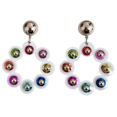 Holiday Ear-naments - Vintage Dots