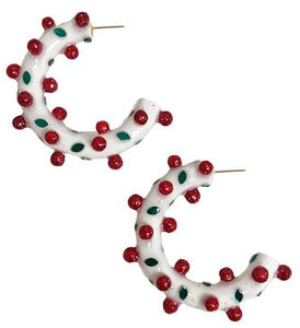 Holly Berry Hoops© - 3 Sizes