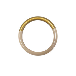 Solid Two-Tone Bangle©  - 9 Color Options