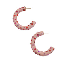 Load image into Gallery viewer, Be Mine Hoops + Huggies©