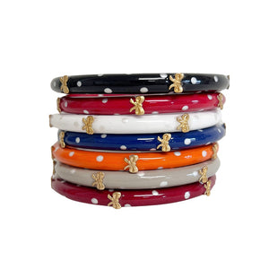 Eloise Bow Bangles© - 18 Color Options