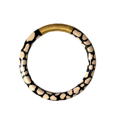 Print Two-Tone Bangle©  - 4 Color Options