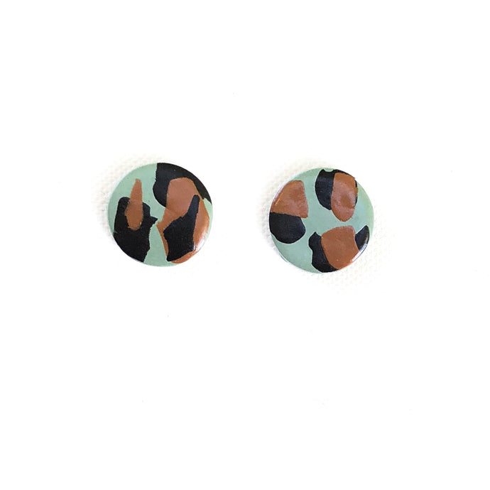Medium Button - Teal