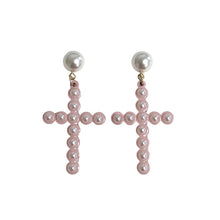 Load image into Gallery viewer, Cross Earrings© - 3 Colors + 2 Designs