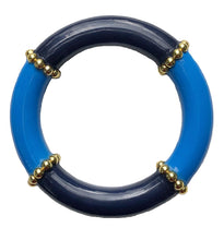 Load image into Gallery viewer, Thick Bangle with Gold Studs© - 4 Color Options
