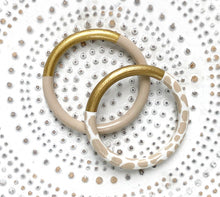 Load image into Gallery viewer, Solid Two-Tone Bangle©  - 9 Color Options