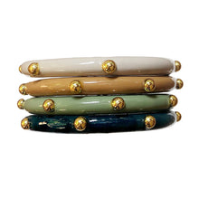 Load image into Gallery viewer, Solid Stud Bangles© - 64 Color Options