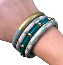 Load image into Gallery viewer, Solid Stud Bangles© - 67 Color Options