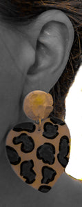 Cheetah Hearts - 2 Color Options