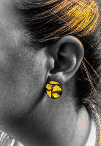 Medium Button - Yellow