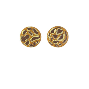 Natalie Button Stud© - 4 Color Options