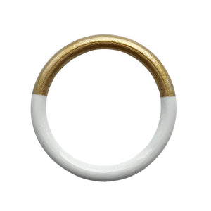 Solid Two-Tone Bangle©  - 9 Color Options