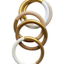 Load image into Gallery viewer, Solid Two-Tone Bangle©  - 9 Color Options
