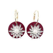 Load image into Gallery viewer, Starburst Hoops© - 8 Color Options