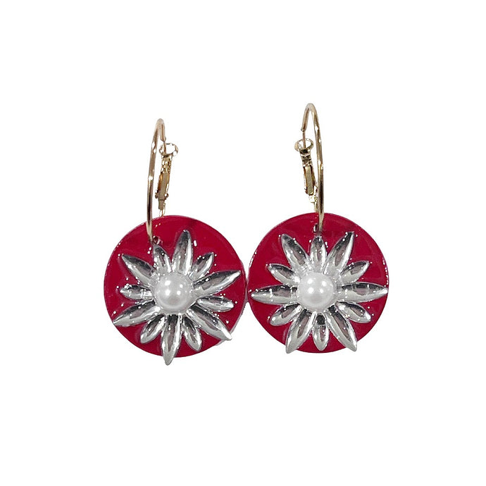 Starburst Hoops© - 8 Color Options