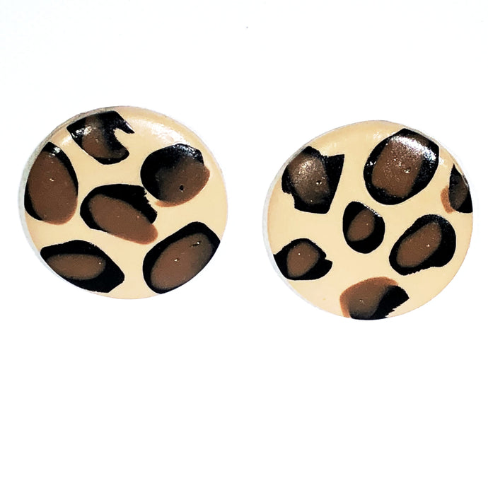 Large Button - Cheetah