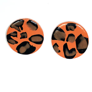 Large Button - Orange